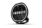 RoadVision 8" LED Driving Light Stealth 9-32V 131W 7937lm IP69K Combo Beam + Dual Colour Halo