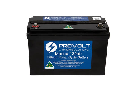 Provolt 125 Marine Deep Cycle Lithium Battery