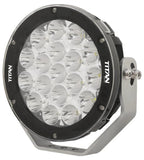 TITAN 7" DRIVING LIGHT 18 X 5W LED 5MM STAINLESS STEEL BRACKET