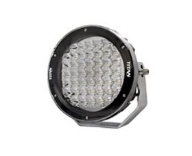 TITAN 9" DRIVING LIGHT 45 X 5W LEDS 5MM STAINLESS STEEL BRACKET