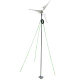 Drivetech Wind Generator Kit Including Generator, Regulator, Poles, Guy Ropes & Carry Bag