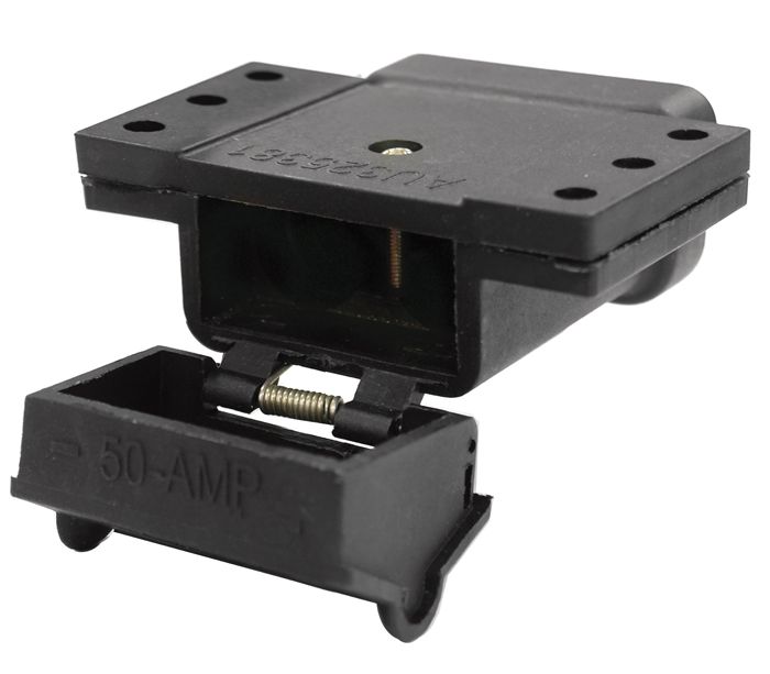 Jamdon Gear Black Double Anderson SB50 50A Plug Cover With Custom Jamdon Gear Black Double Anderson SB50 50A Plug Cover With Custom