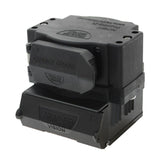 DUAL 12 PIN TRAILER SOCKET & 50A CONNECTOR SURFACE MOUNT STYLE