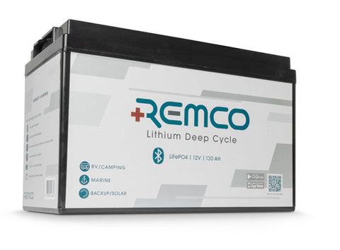 REMCO 12V 130AH LIFEPO4 Lithium Battery
