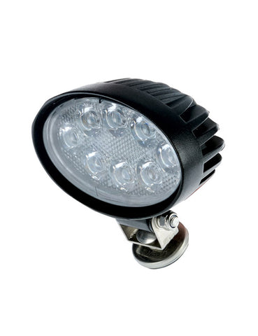 8 LED Work Light – Oval