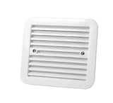 White Silent 12v Fridge Vent With Fan For Rv Trailer Caravan Side Air Outlet Ventilation Exhaust Fan Accessories Car Styling Camper