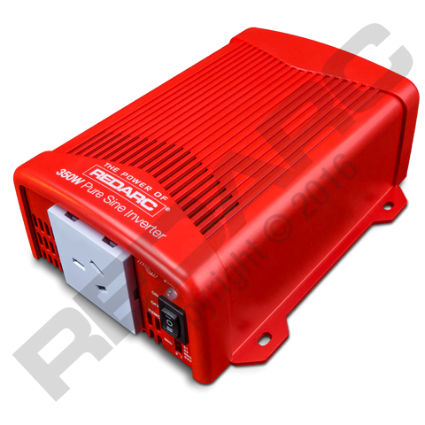 REDARC 350W 12V PURE SINE WAVE INVERTER