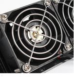Caravan Motorhome Trailer Side Air Vent Ventilation Exhaust Fan RV BlackDC 25W for Camper Trailer Boat Marine Yacht