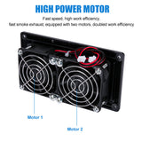 12V Caravans Motorhome Trailer Side Air Vent Fan RV- Ventilation Exhaust Fan 6W