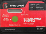 Trojan Breakaway 1-3 Axles System Built In Battery Charger Push to Test