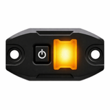 Roadvision LED Interior Lamp 12V Dimmable Amber/White with Switch 72x14x39mm IP69K