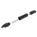 MC4 SOLAR CONNECTOR WITH INLINE FUSE 15amp