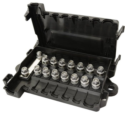 7 WAY MIDI FUSE HOLDER WITH MAIN MEGA FUSE