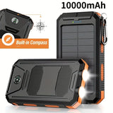 Portable Solar Power Bank 10000mAh
