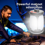 Multifunctional indoor and outdoor camping lights, using ABS, LED lights without flicker, waterproof, durable.