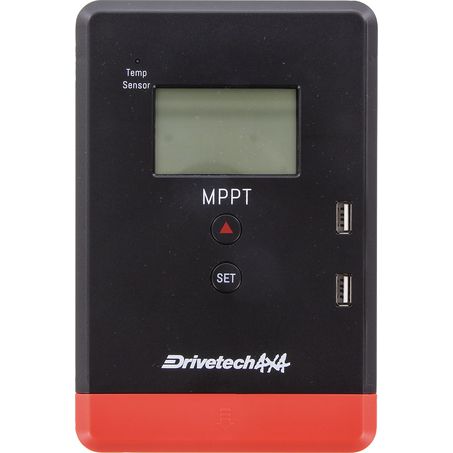 Drivetech 4x4 30A MPPT Solar Regulator & Monitor