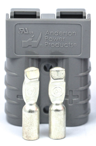 Genuine 2 Pole 50A Grey Anderson Plug