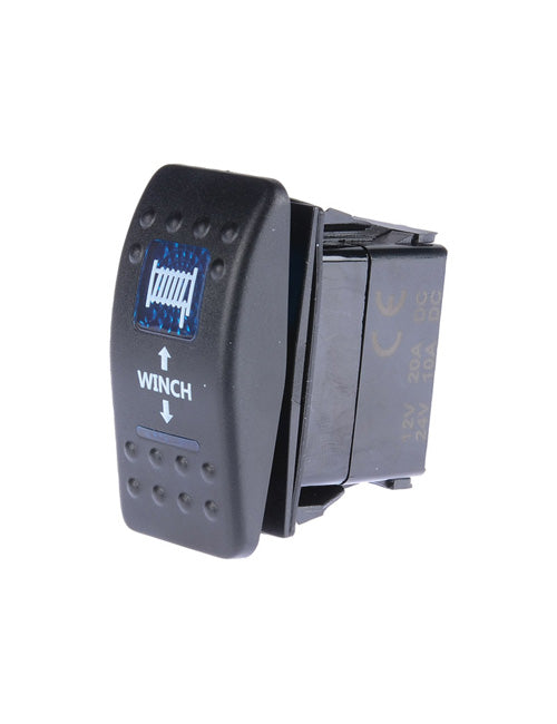 Rocker Switch – Winch – Raw 12 Volt