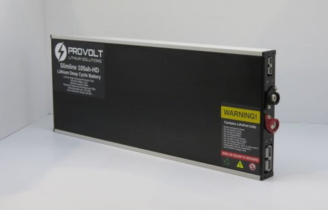 Provolt Slimline 105ah Deep Cycle HIGH DISCHARGE Lithium Battery